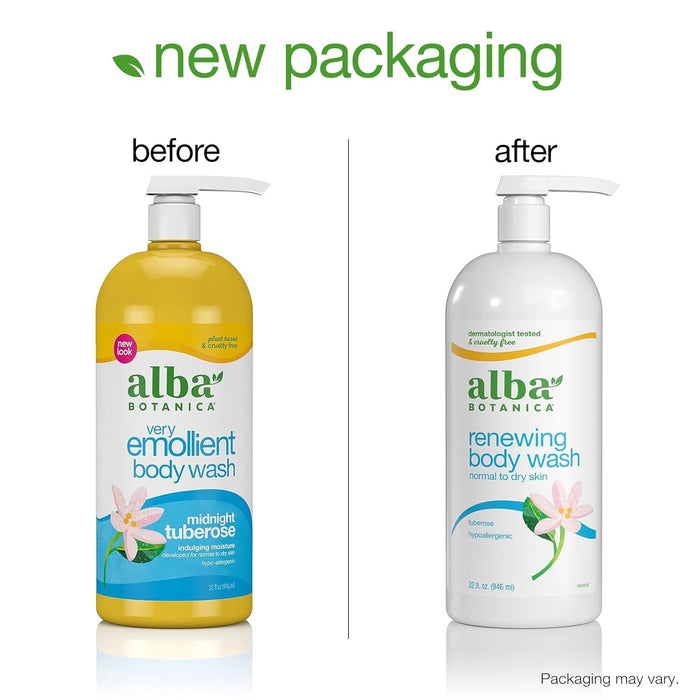 Alba Botanica Very Emollient Midnight Tuberose Body Wash 1 Each 32 Oz