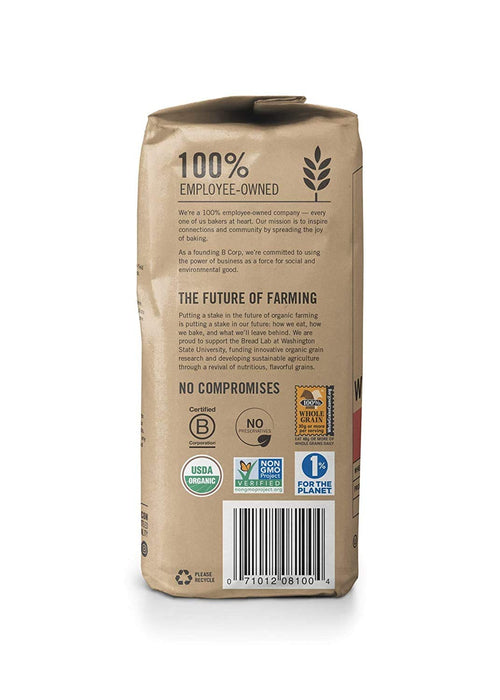 King Arthur Flour  Organic Whole Wheat Flour   32 Oz