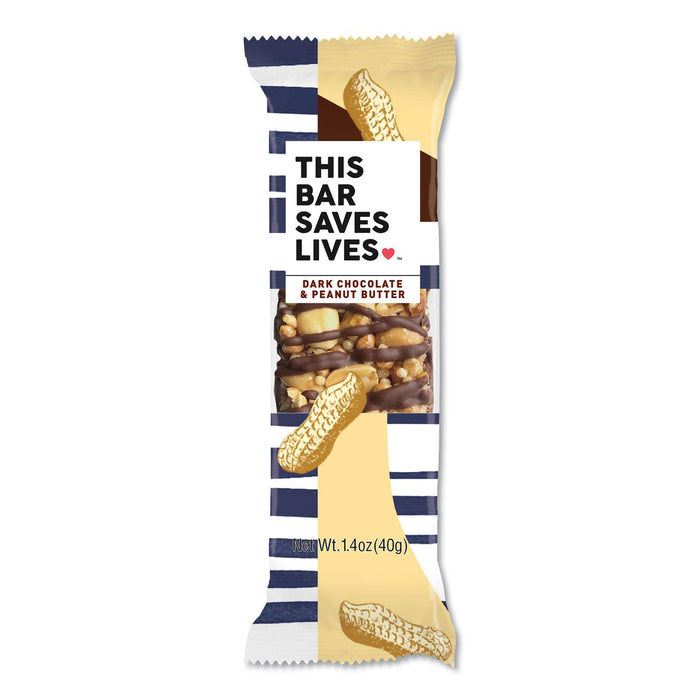 This Saves Lives  Snack Dark Chocolate And Peanut Butter   1.4 Oz