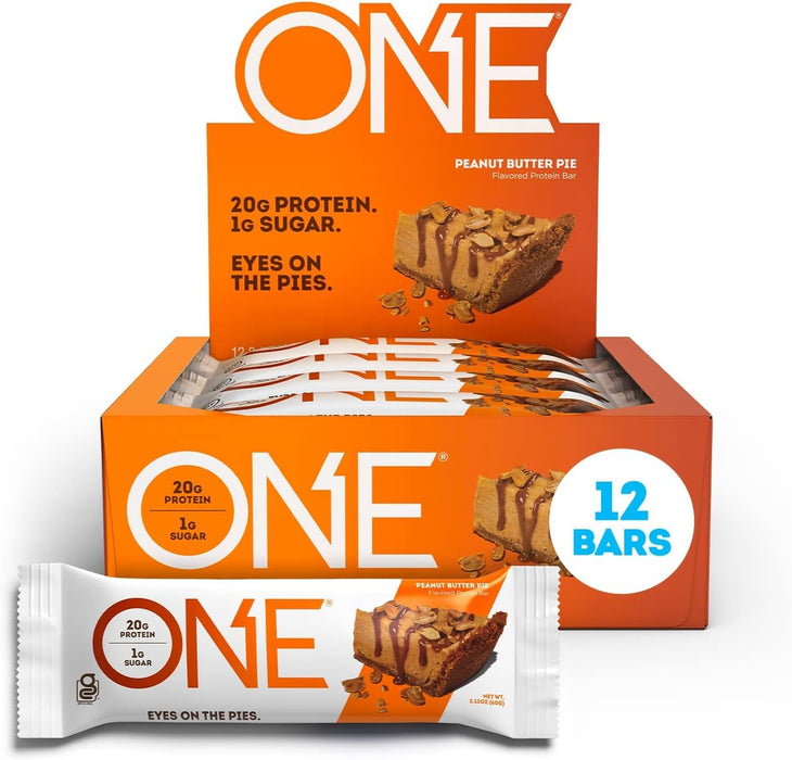 One  Flavored Protein Bar Peanut Butter Pie   60 Gr