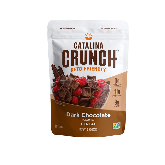 Catalina Crunch  Keto Friendly Cereal Dark Chocolate   9 Oz