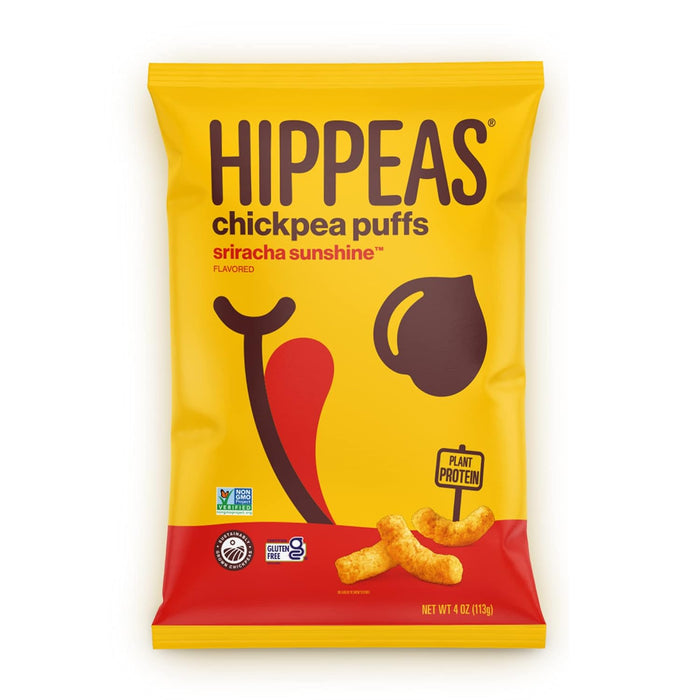 Hippeas Chkpea Puff Sriracha 4 OZ