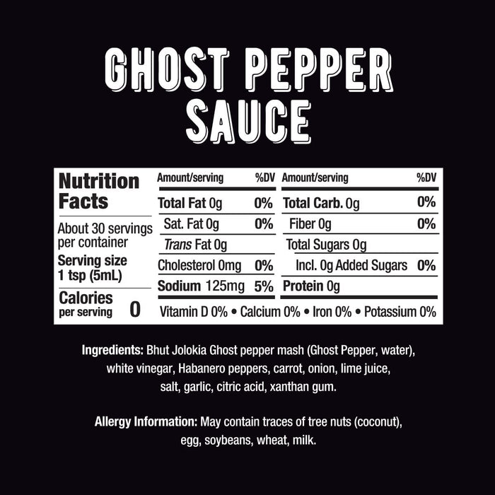 Melinda's Ghost Pepper Hot Sauce 5 oz