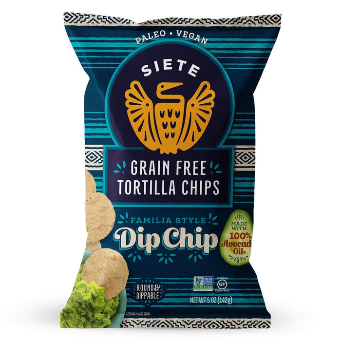 Siete Family Foods  Grain Free Tortilla Chips Dip Chip  5 Oz