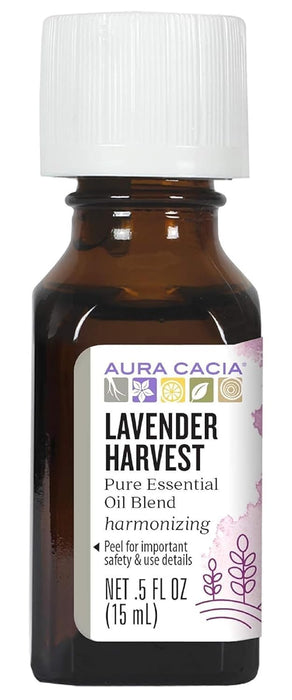 Aura Cacia  Pure Essential Oil  Lavender Harvest  1 Each  0.5 Oz