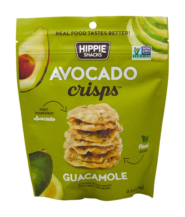 Hippie Snacks  Avocado Crsps Guacamole  2.5 Oz