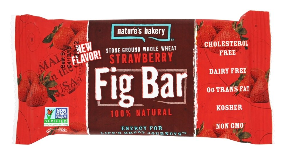 Nature'S Bakery  Stone Ground Whole Wheat Fig Bar Strawberry  2 Oz