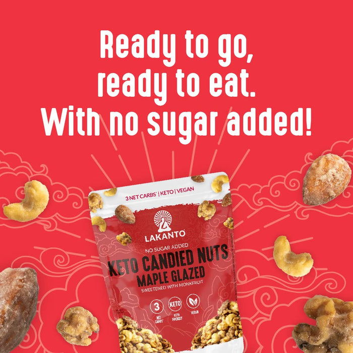 Lakanto Nuts Keto Maple Glazed 8 oz