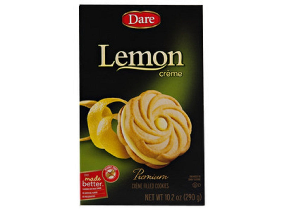 Dare  Lemon Creme Cookie  10.2 Oz