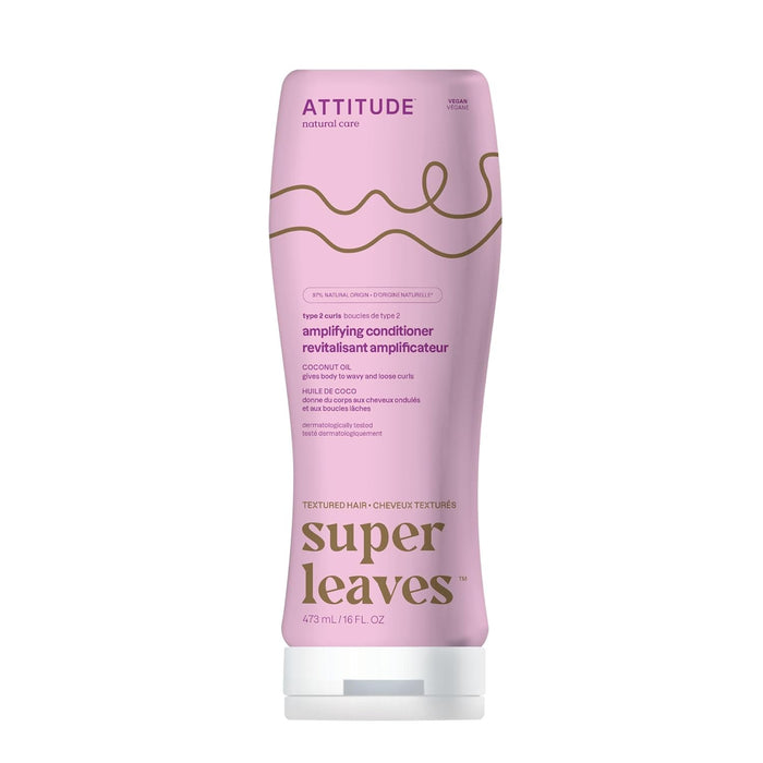 ATTITUDE Super Leaves Curl Amplifing Conditioner 16 OZ