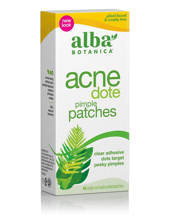 Alba Botanica  Acne Dote Pimple Patches  1 Each  40 Ct