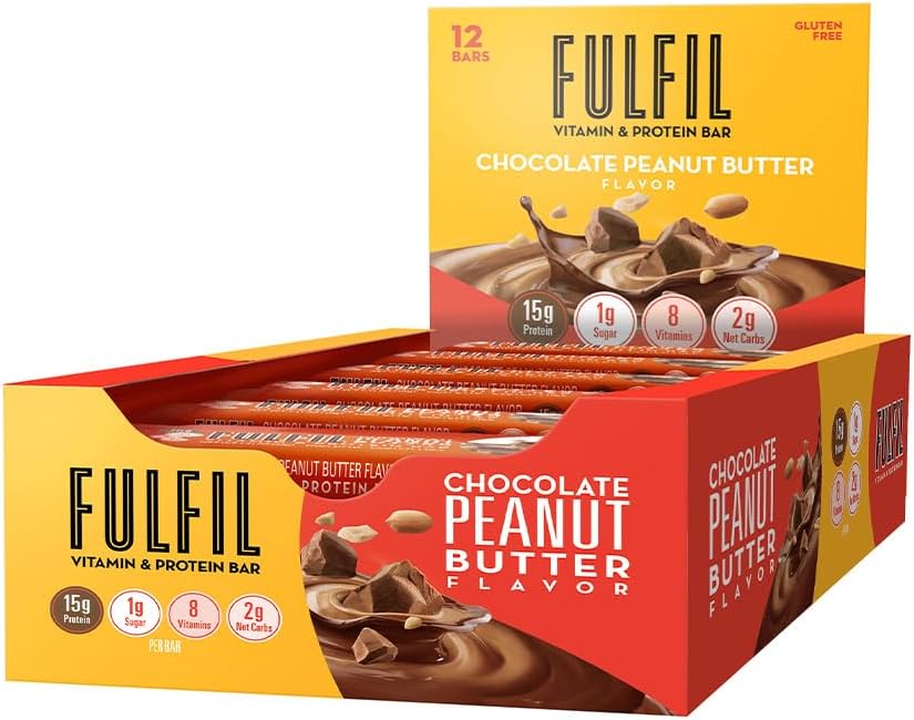 Fulfil  Vitamin And Protein Bar Chocolate Peanut Butter   1.41 Oz