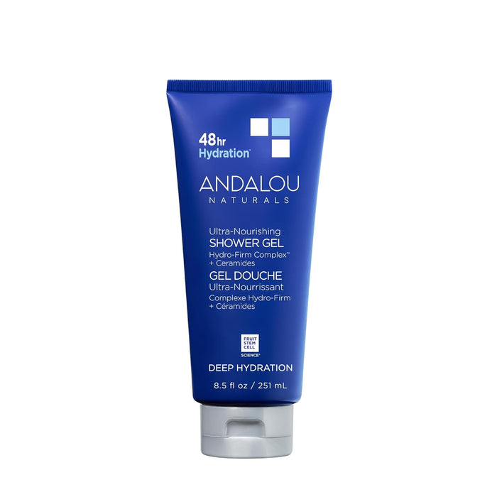 Andalou Naturals Deep Hydration Shower Gel 1 Each 8.5 Oz