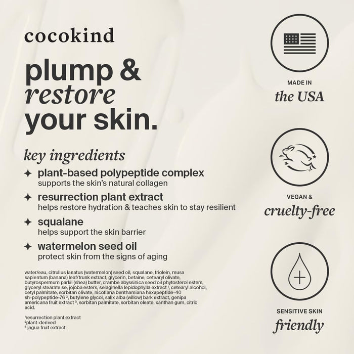 Cocokind Resurrection Polypeptide Cream 1.7 OZ