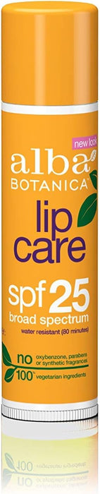 Alba Botanica  Moisturizing Sunscreen Lip Balm Spf 25  .15 Oz