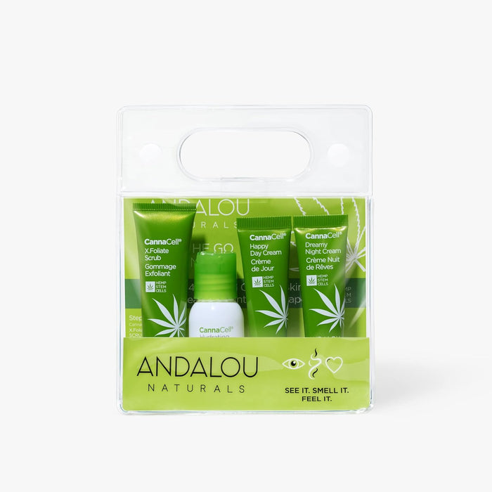 Andalou Naturals The Cannacell Uplifting Routine 4 Ct 2.5 FI