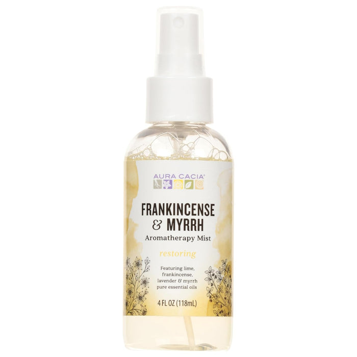 Aura Cacia  Restoring Frankincense And Myrrh Aromatherapy Mist  1 Each  4 Oz