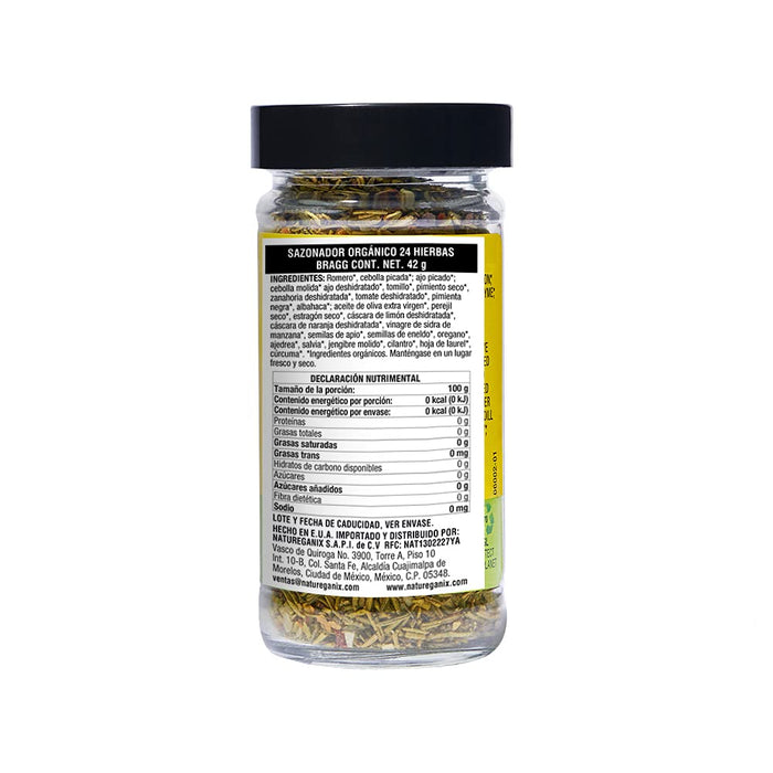 Bragg  Seasoning Organic Sprinkle Natural Herbs And Spices  1.5 Oz