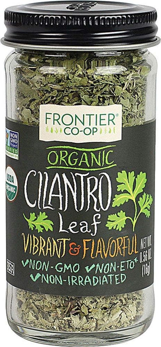 Frontier Nat Prod Co-Op  Cilantro Leaf Organic Cut And Sifted  1 Each  0.56 Oz