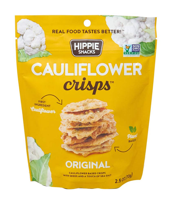 Hippie Snacks  Cauliflower Crsps Original  2.5 Oz