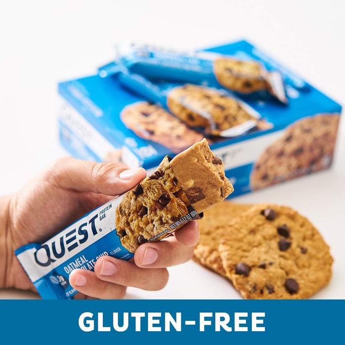 Quest Nutrition  Oatmeal Chocolate Chip Protein Bar   2.12 Oz