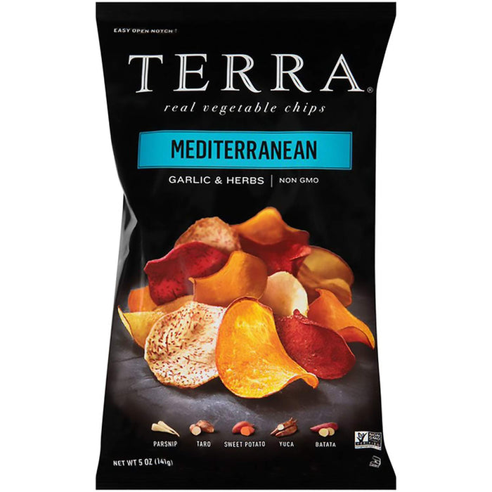 Terra Chips  Mediterranean Vegetable Chips With Garlic & Herbs  5 Oz