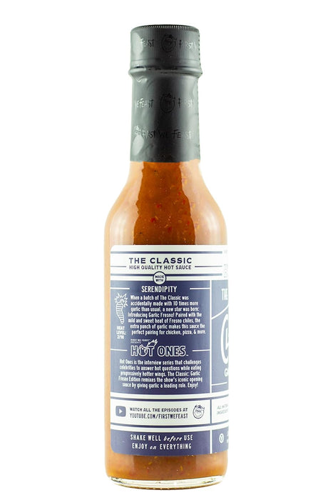 Hot Ones Mild The Classic Garlic Fresno Sauce 5 oz