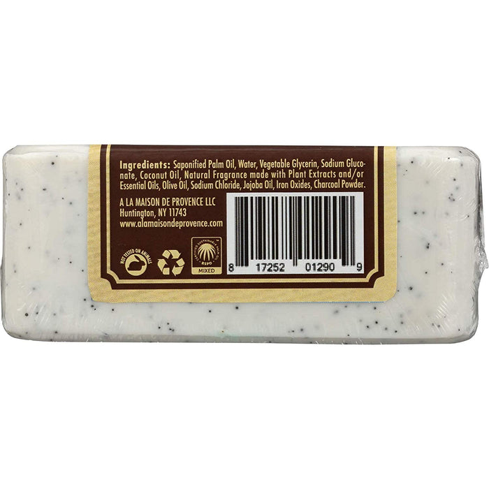 A La Maison  Bar Soap Coconut Charcoal  1 Each  8.8 Oz