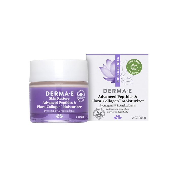 Derma E Advanced Peptides & Flora-Collagen Moisturizer 1 Each 2 Oz