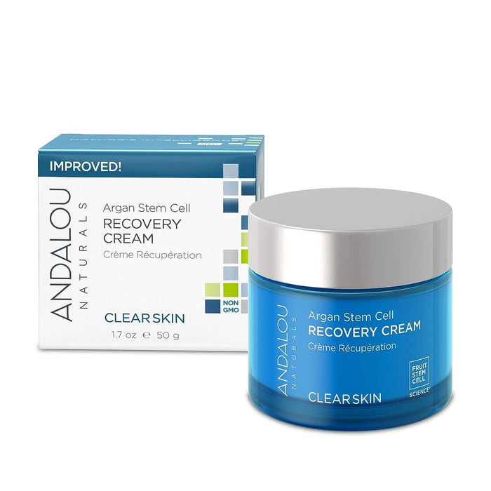 Andalou Naturals Clear Skin Overnight Recovery Cream 1 Each 1.7 Oz