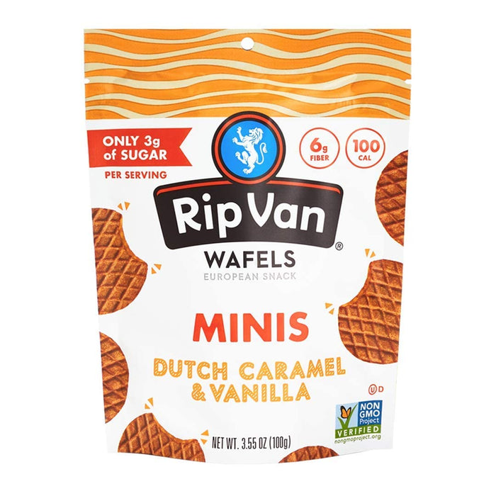 Rip Van Wafels  Waffle Ice Cream Dutch Roll La 3.55 Oz