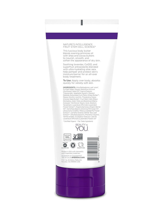 Andalou Naturals Firming Body Butter Lavender Shea 1 Each 8 Oz