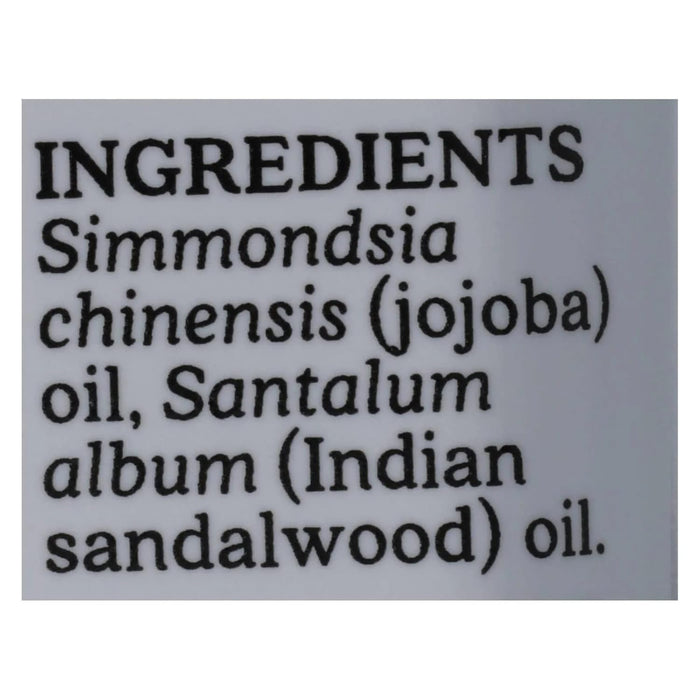 Aura Cacia  Indian Sandalwood Essential Oil  1 Each  0.5 Oz