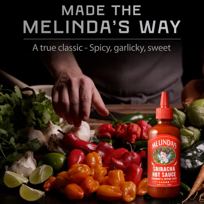 Melinda's Hot Sauce Sriracha Dipping 12 oz