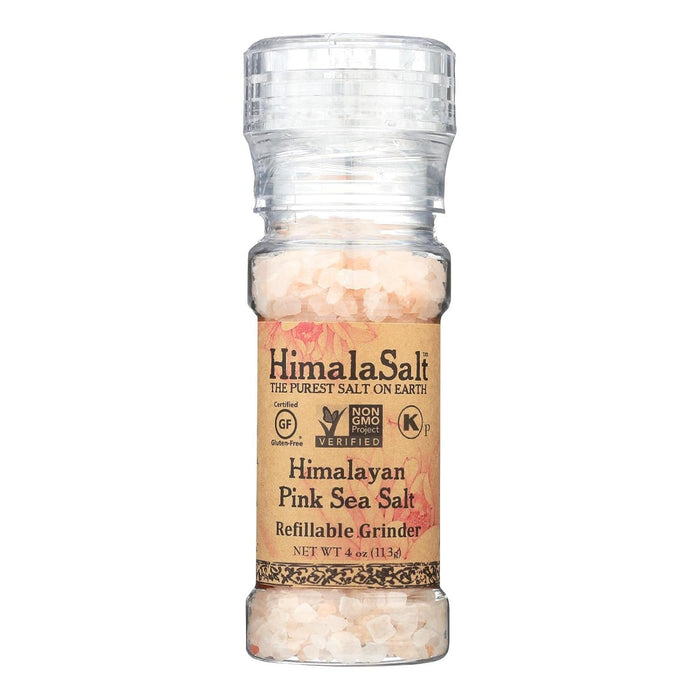 Himala Salt  Refillable Primordial Sea Salt Grinder  4 Oz