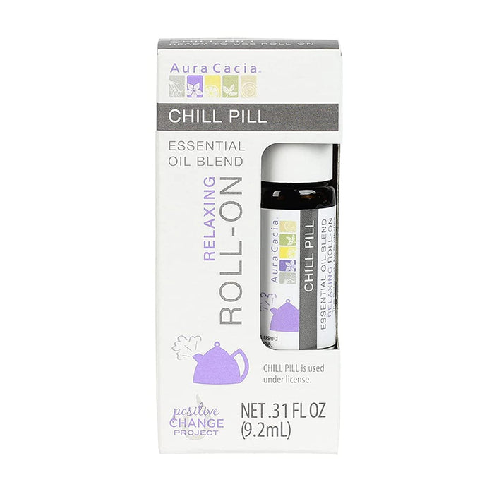 Aura Cacia  Roll-On Essential Oil Chill Pill   .31 Oz