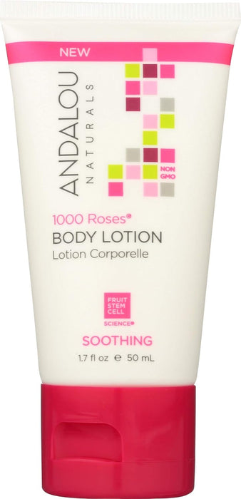 Andalou Naturals Lotion 1000 Roses 1.7 Oz