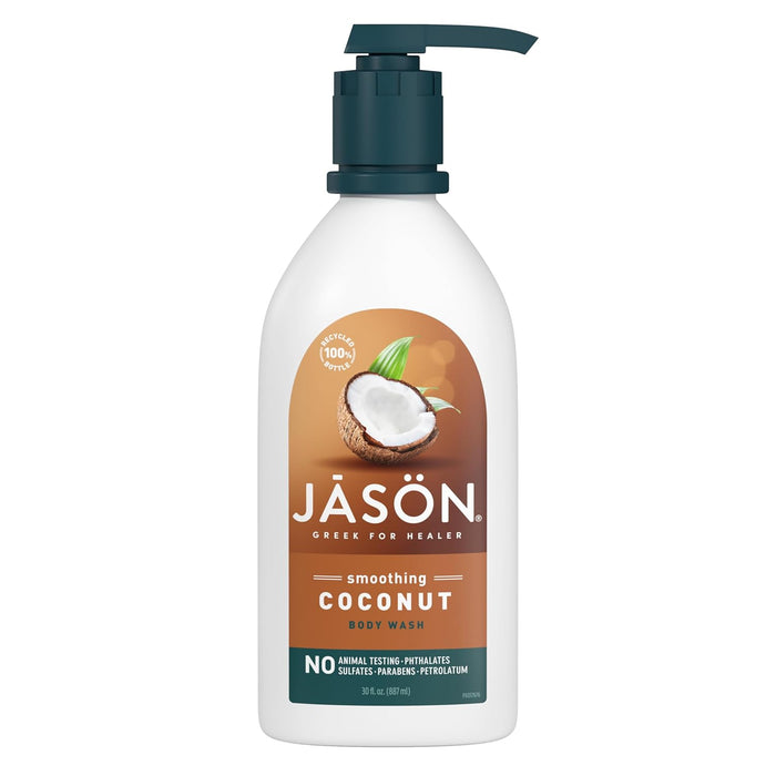 Jason Natural Products  Body Wash Smoothing Coconut 30 Oz