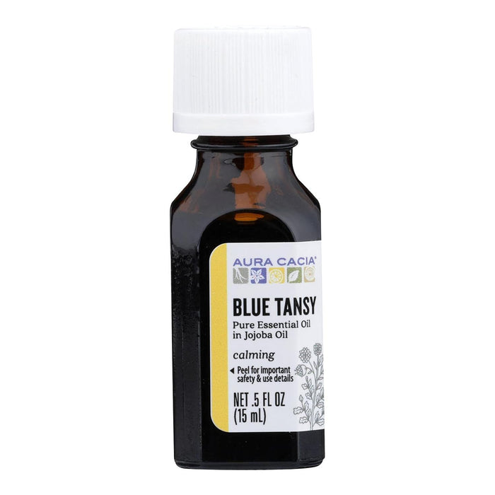 Aura Cacia  Blue Tansy Essential Oil  1 Each  0.5 Oz