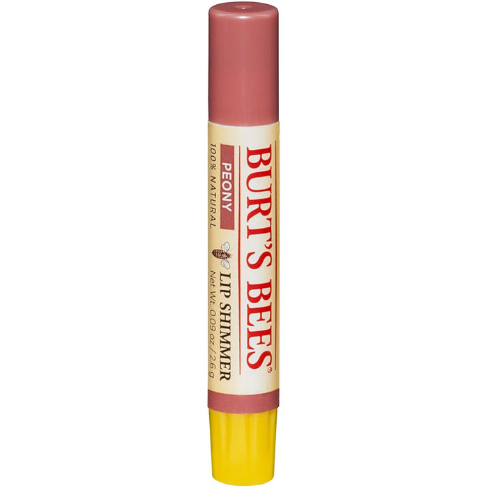 Burt'S Bees  100% Natural Moisturizing Lip Shimmer Peony 1 Tube   .09 Oz