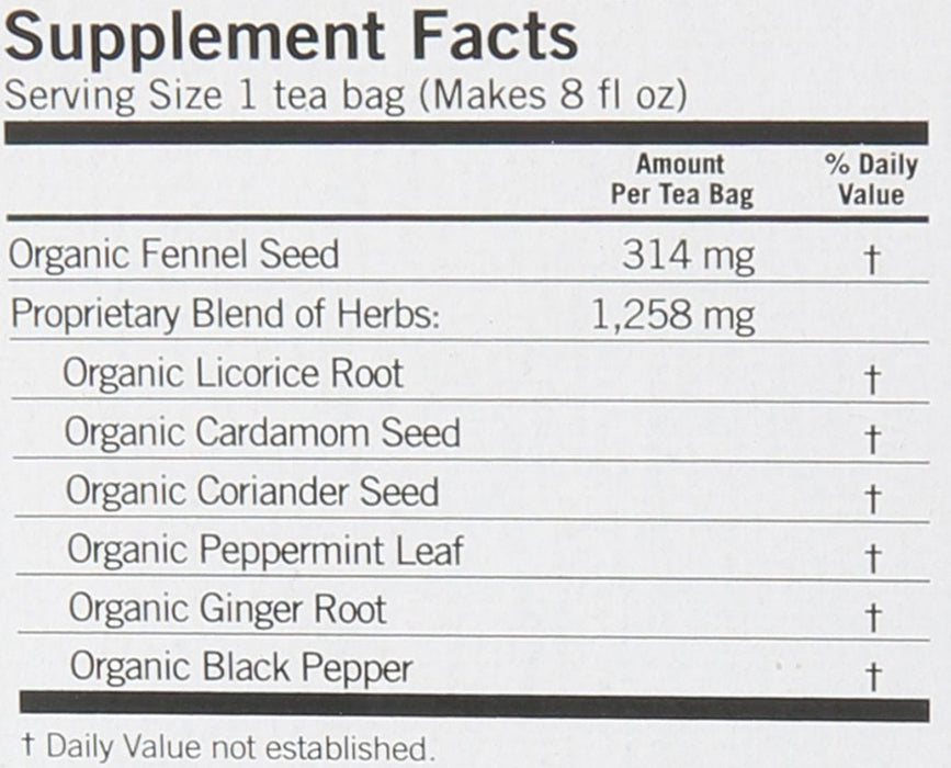Yogi  Organic Stomach Ease Herbal Tea 1 Tea Bags  16 Bag