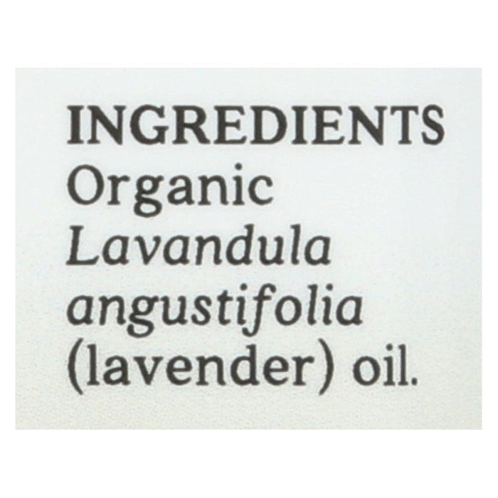 Aura Cacia  Organic Pure Essential Oil Lavender French  1 Each  0.25 Oz