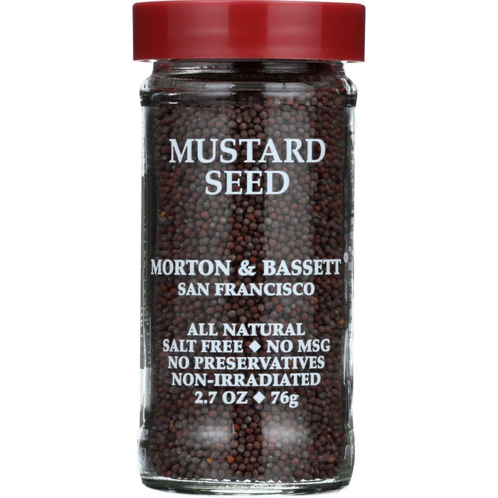 Morton & Bassett  Seasoning Mustard Seed  2.7 Oz