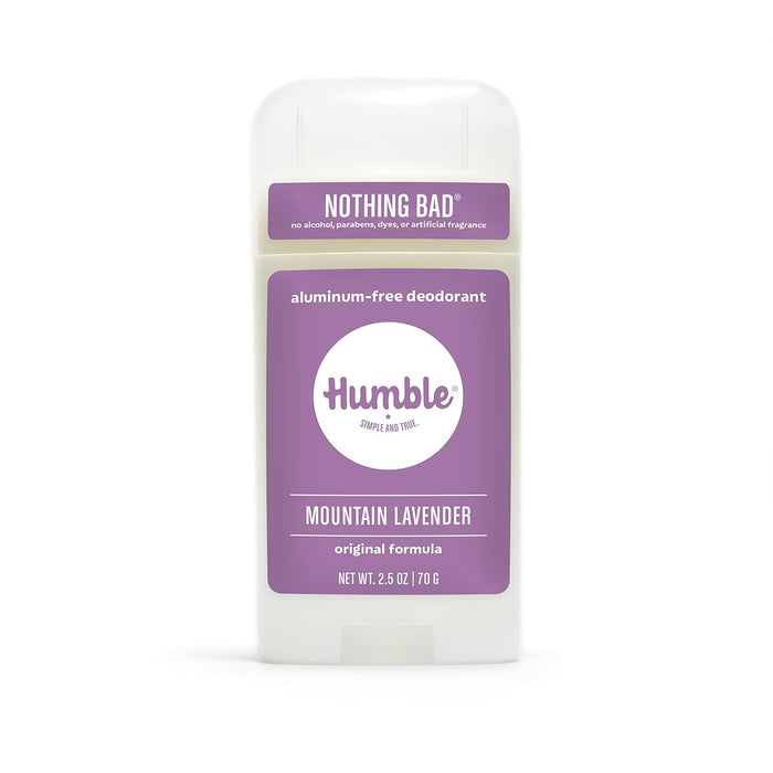 Humble Aluminum Free Mountain Lavender Deodorant 2.5 Oz