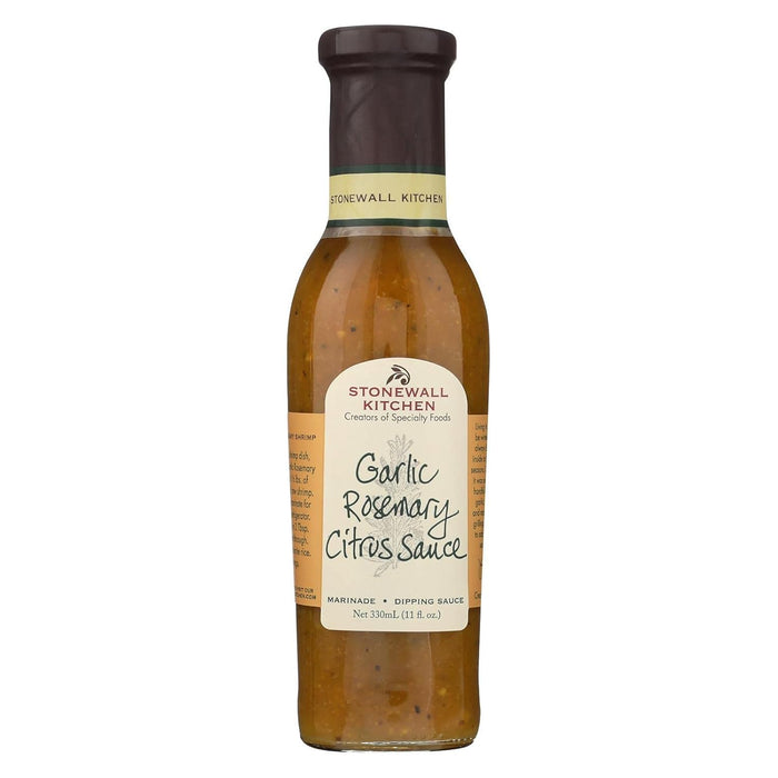 Stonewall Kitchen Kitchen Garlic Rosemary Citrus Sauce 11 fl