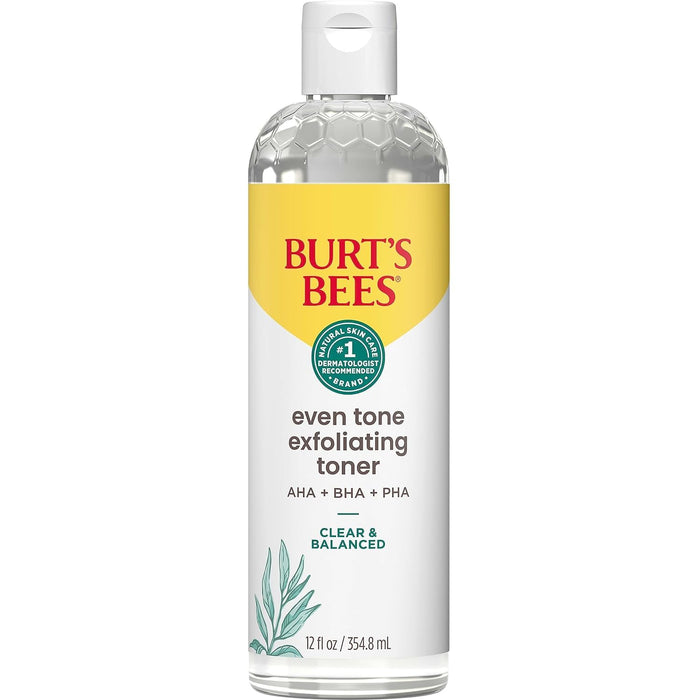 Burts Bees Clear & Balanced Even Tone Liquid Exfoliant 8 FZ