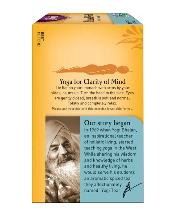 Yogi  Relaxed Mind Herbal Tea Caffeine Free 1 Tea Bags  16 Bag