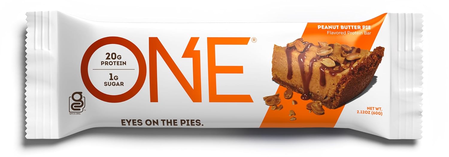 One  Flavored Protein Bar Peanut Butter Pie   60 Gr