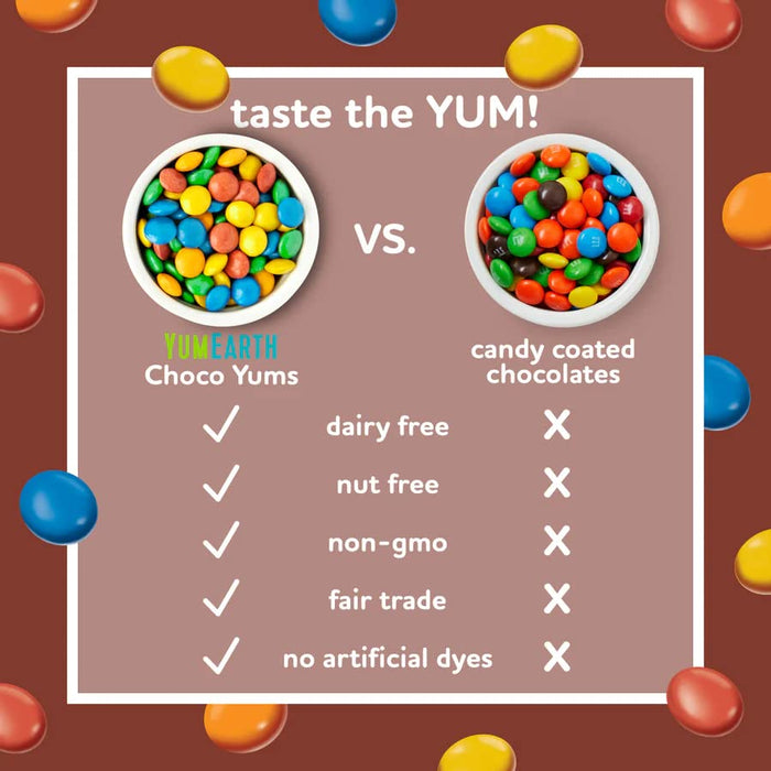 YumEarth  Choco Yums Chocolate Candies 2.5 oz