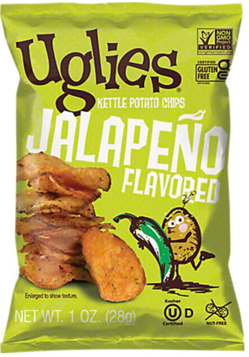 UGLIES Potato Chip Jalapeno 1 OZ